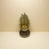 Golden leaf-shaped Middle Eastern ceramic incense burner, special incense burner for incense thread and incense seal Specification image